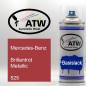 Preview: Mercedes-Benz, Brillantrot Metallic, 525: 400ml Sprühdose, von ATW Autoteile West.